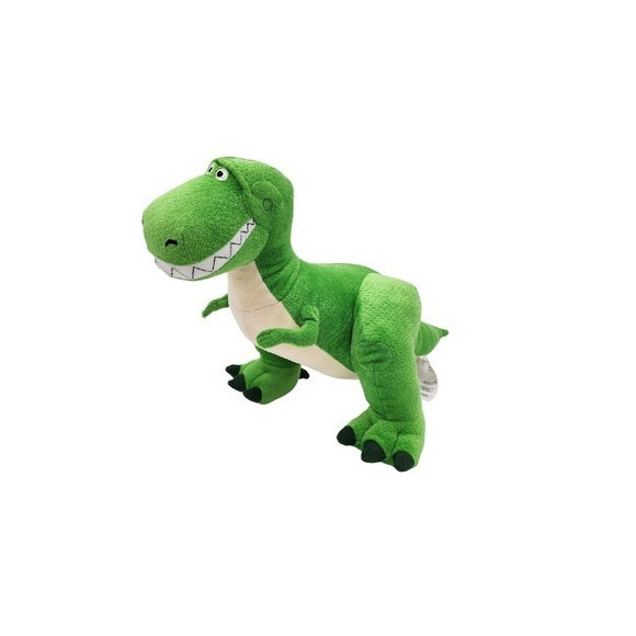 Disney Collection Pixar Plush Toy Story Rex Dinosaur T-Rex Green 14" Standing - Picture 1 of 9